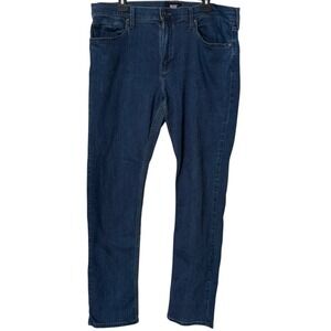 Paige Federal Slim Jeans Men's 38x32 Dark Wash Stretch Denim Classic Fit